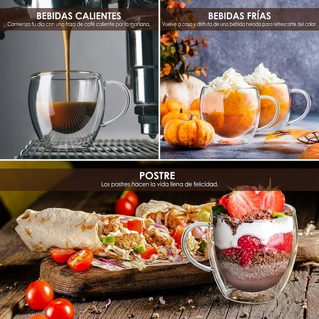 ThermoGlass Taza Premium Doble Pared