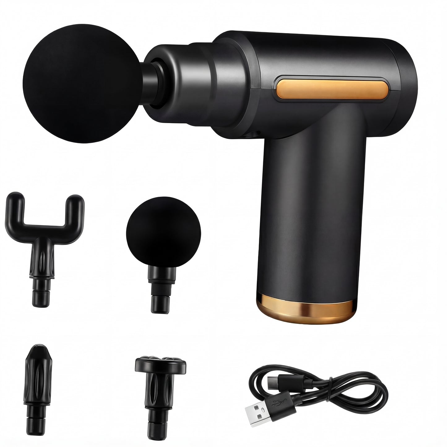 POTENTE Masajeador muscular portátil eléctrico