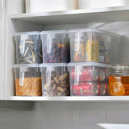 FridgeBox Max – Organizador Transparente para Refrigerador/Despensa