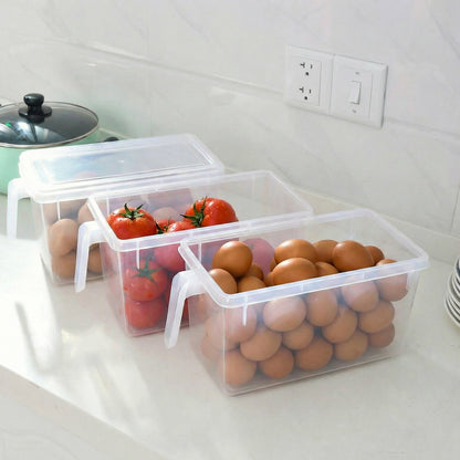 FridgeBox Max – Organizador Transparente para Refrigerador/Despensa