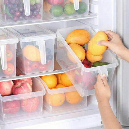 FridgeBox Max – Organizador Transparente para Refrigerador/Despensa