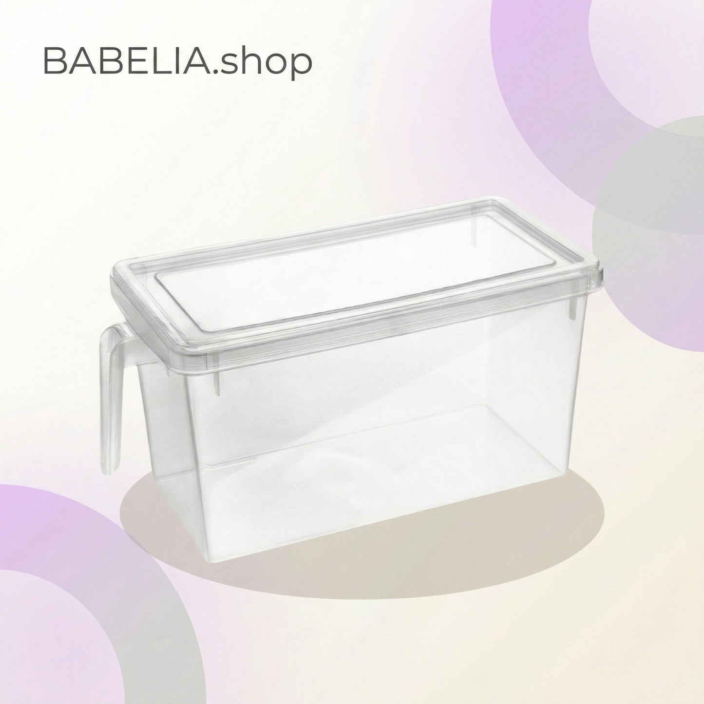 FridgeBox Max – Organizador Transparente para Refrigerador/Despensa