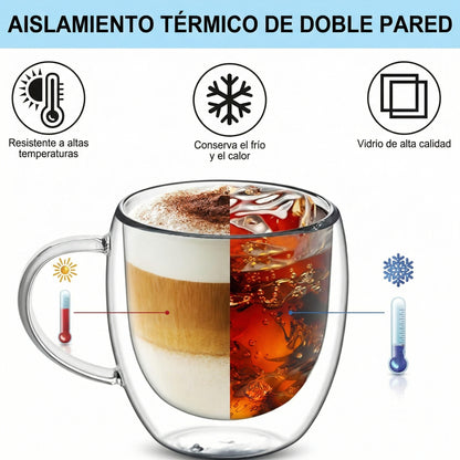 ThermoGlass Taza Premium Doble Pared